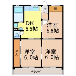 コーポＮＯＺＡＫＩ　No.2の物件間取画像